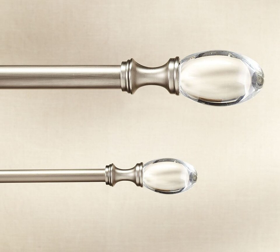 Pewter Curtain Hardware Collection Pottery Barn Australia